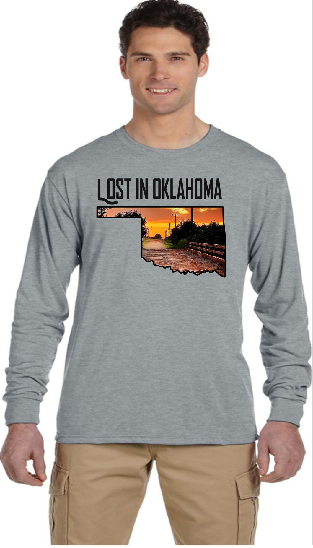 Lost in Oklahoma Long Sleeve Tee